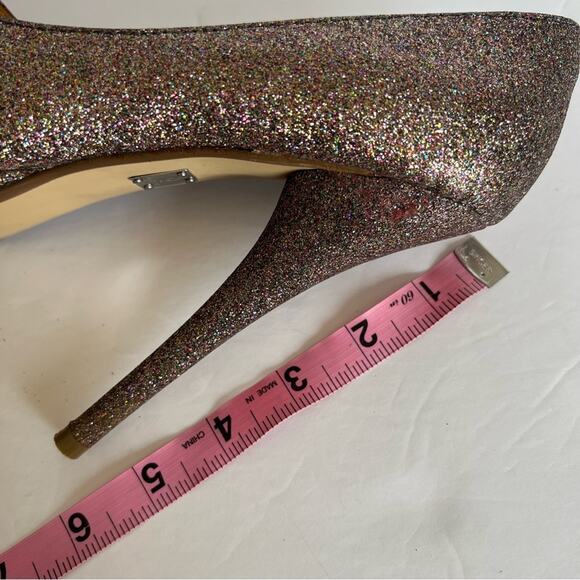 Bakers Glitter Heels Size 7M Multicolor Pumps - Picture 10 of 11